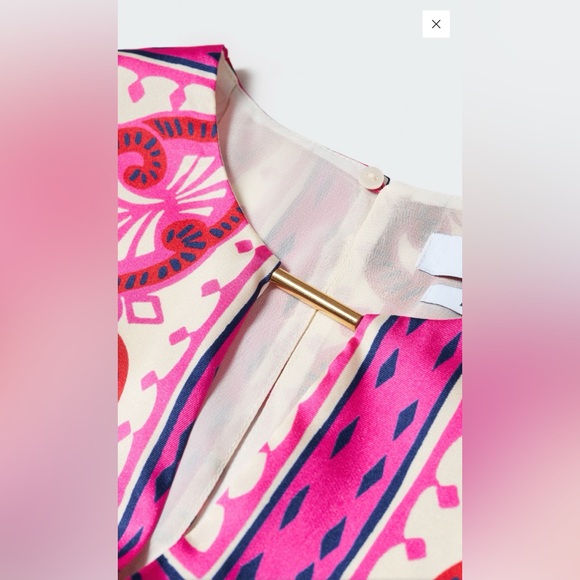 MANGO  NWT Printed jumpsuit - Picture 6 of 6